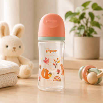 PIGEON SOFTOUCH BPP WIDE NECK NURSING BOTTLE PP 240ML – AUTUMN