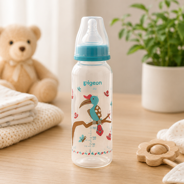 PIGEON FLEXIBLE STANDARD NECK FEEDER PP RP 240ML – HORNBILL