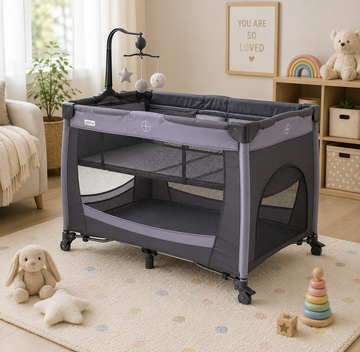 3-IN-1 BABY BASSINET & PLAYARD