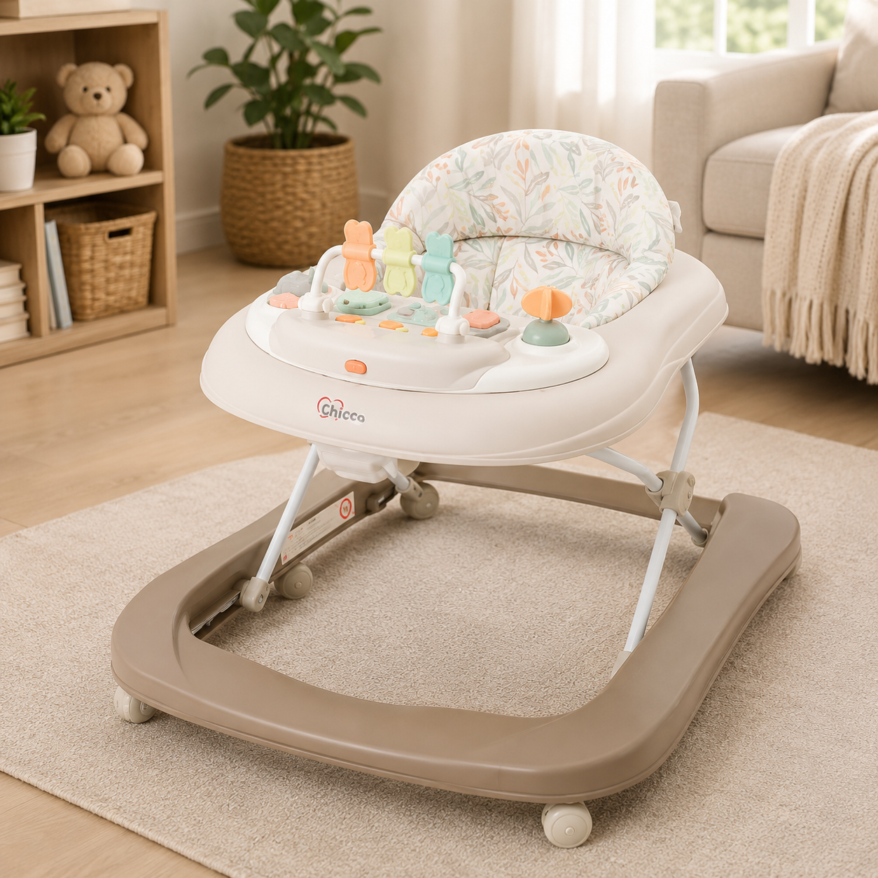 TINNIES BABY WALKER - BROWN