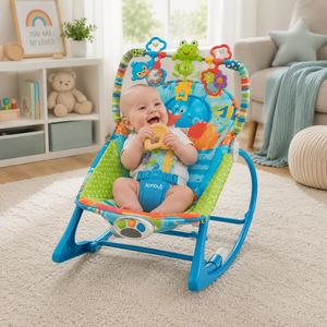 JOYOUS NEWBORN TO TODDLER ROCKER - BLUE