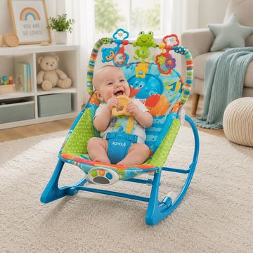 JOYOUS NEWBORN TO TODDLER ROCKER - BLUE