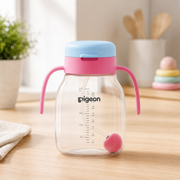 PIGEON STARTOUCH STRAW CUP BUBBLEGUM POP 250ML