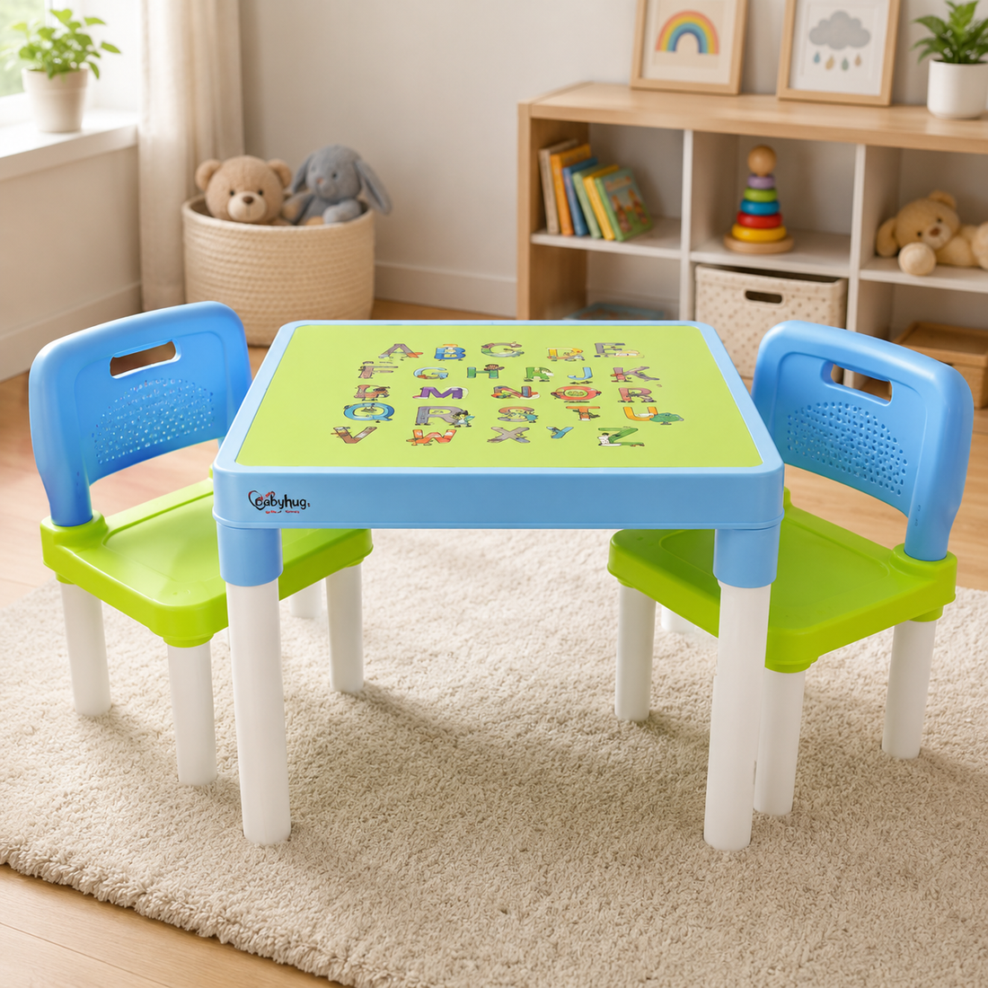 TINNIES CHILDREN TABLE SET - BLUE