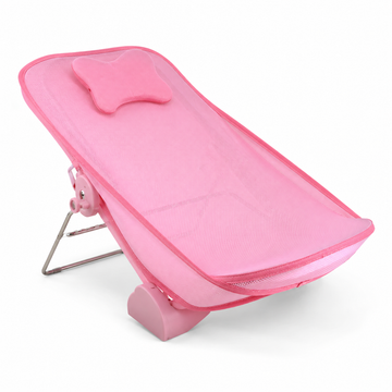 DISNEY BABY BATHER FOLDABLE MESH INFANT BATH SUPPORT - PINK