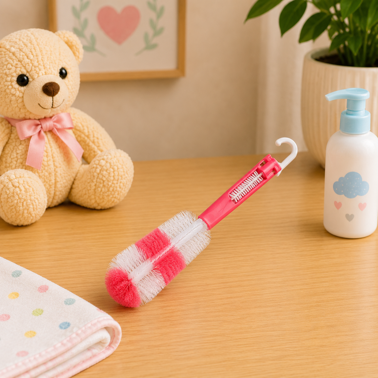 FARLIN BOTTLE & NIPPLE BRUSH