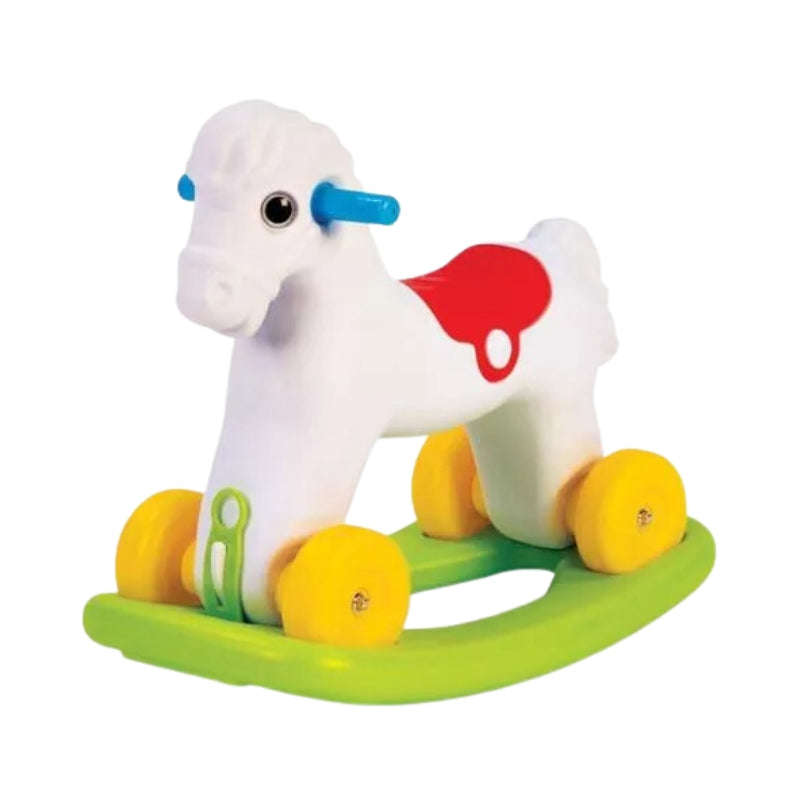 DOLU 2 IN 1 ROCKING AND RIDING HORSE FOR KIDS