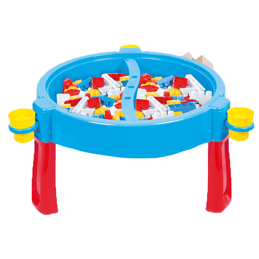 DOLU ACTIVITY TABLE WITH 100 PCS JUMBLOCKS