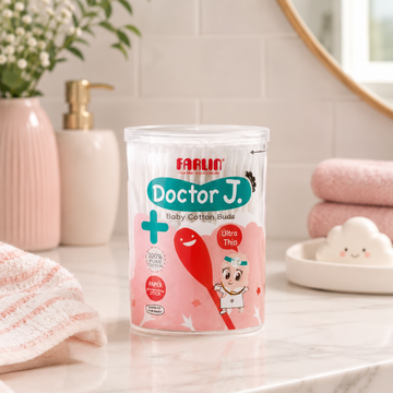 FARLIN PAPER STEM COTTON SWAB (190 PCS)