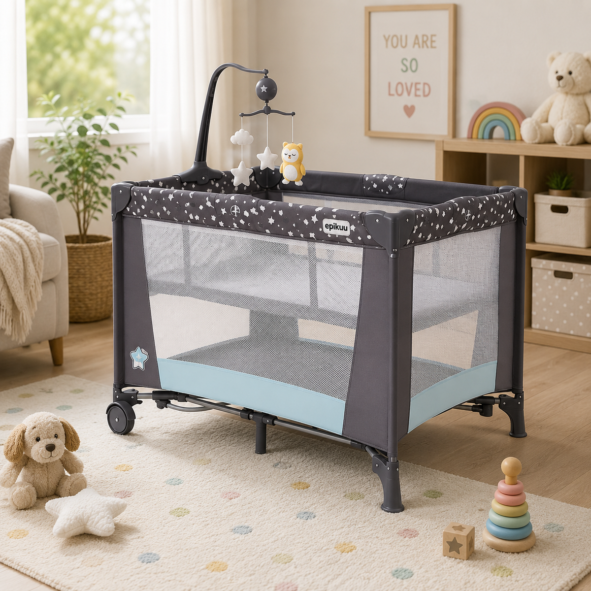 ALL-IN-ONE BABY PLAY YARD – BEE