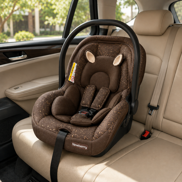 INFANTES BABY CARRIER CAR SEAT - BROWN