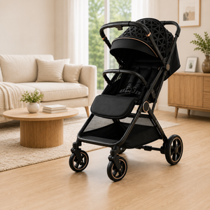 JOYOUS NOVARA LUXE BABY STROLLER - BLACK