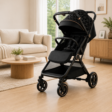 JOYOUS NOVARA LUXE BABY STROLLER - BLACK