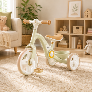PREMIUM TODDLER BALANCE BIKE - LIGHT GREEN