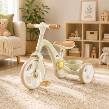 PREMIUM TODDLER BALANCE BIKE - LIGHT GREEN