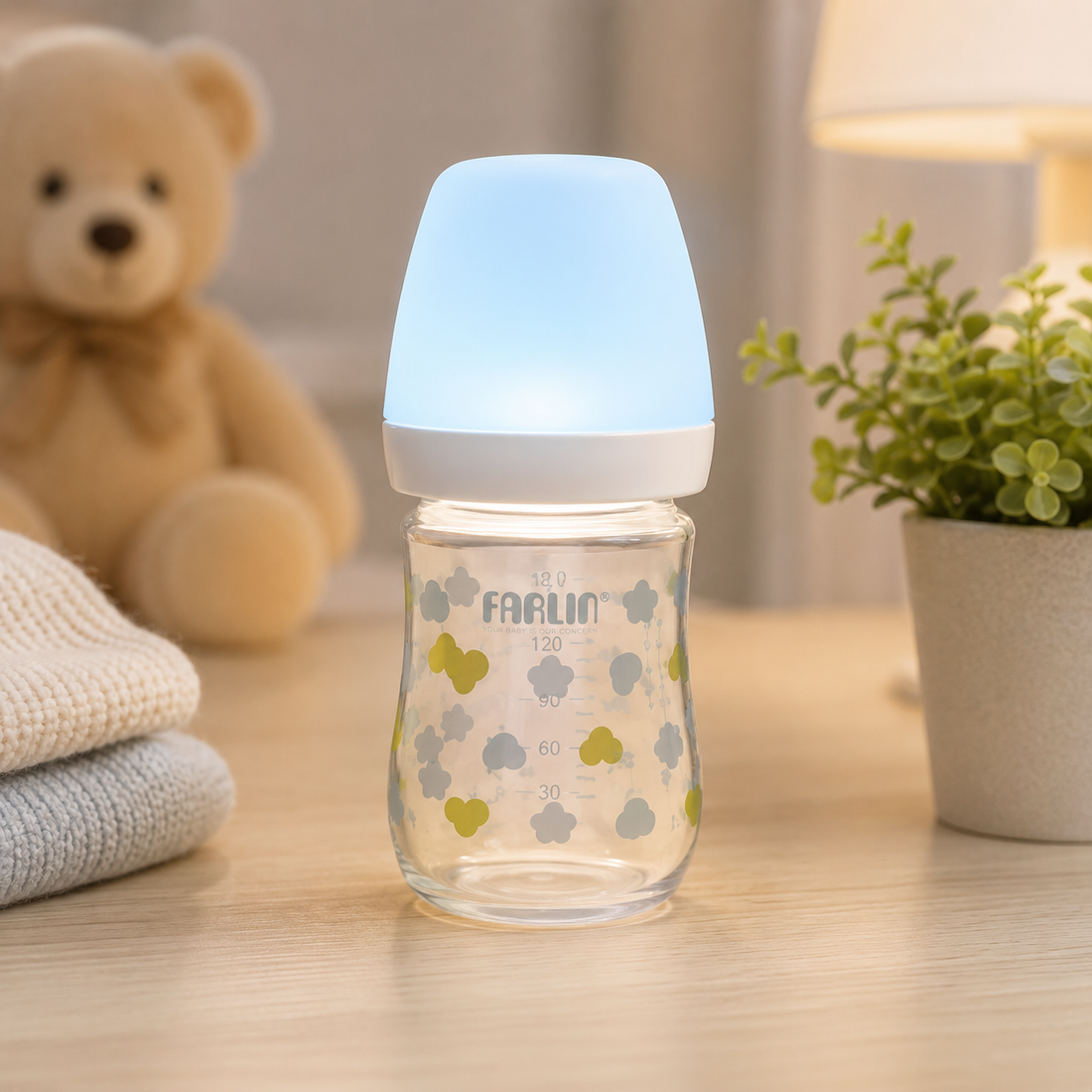 FARLIN PP WIDE NECK FEEDING BOTTLE 150ML