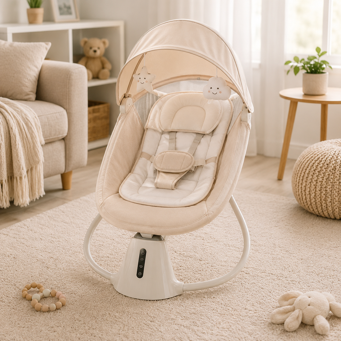 MASTELA ELECTRIC BABY ROCKER - SKIN