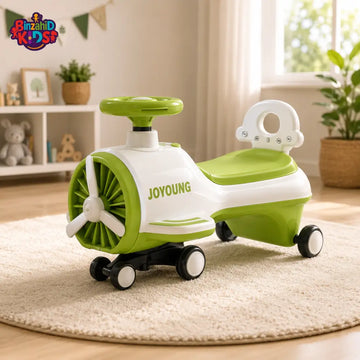AUTO RIDE ON BABY WALKER CAR - GREEN