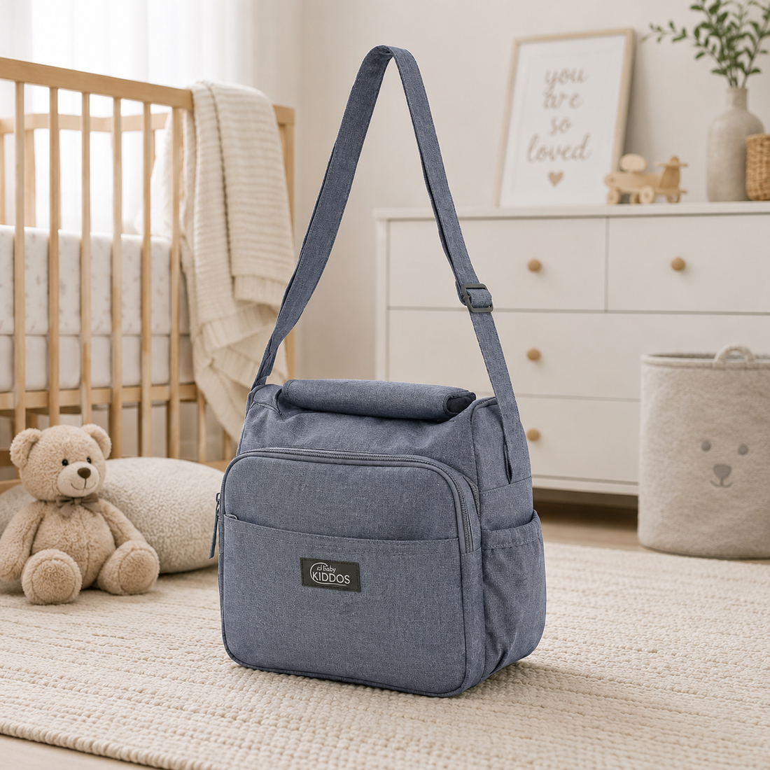 Baby Diaper Bag (S) Blue