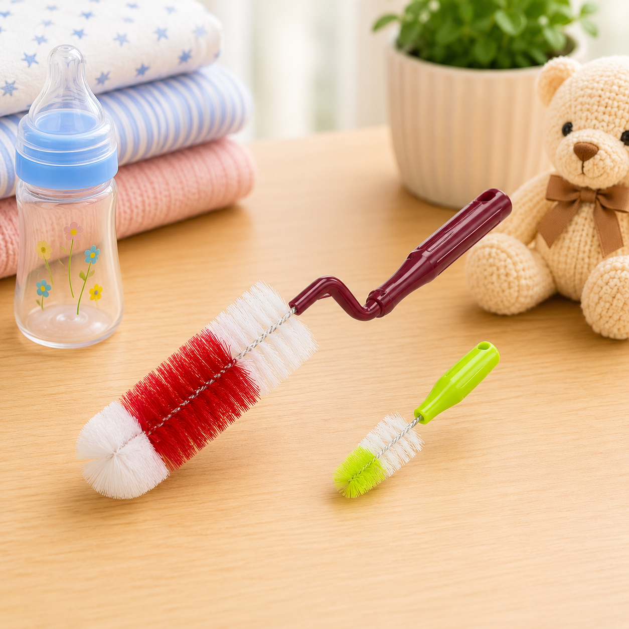 FARLIN BOTTLE & NIPPLE BRUSH