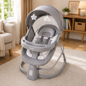 MASTELA ELECTRIC BABY SWING CHAIR - GREY