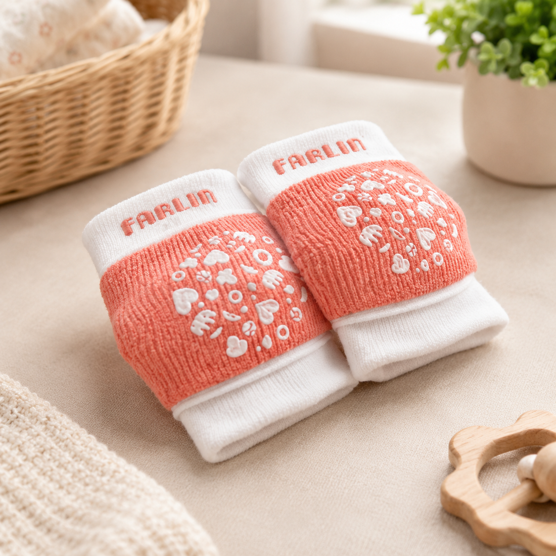 FARLIN KNEE PADS - ORANGE