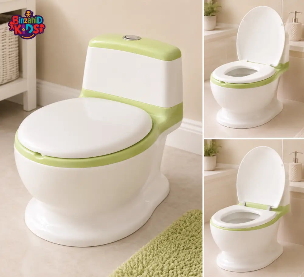 BABY POTTY TRAINING TOILET - GREEN