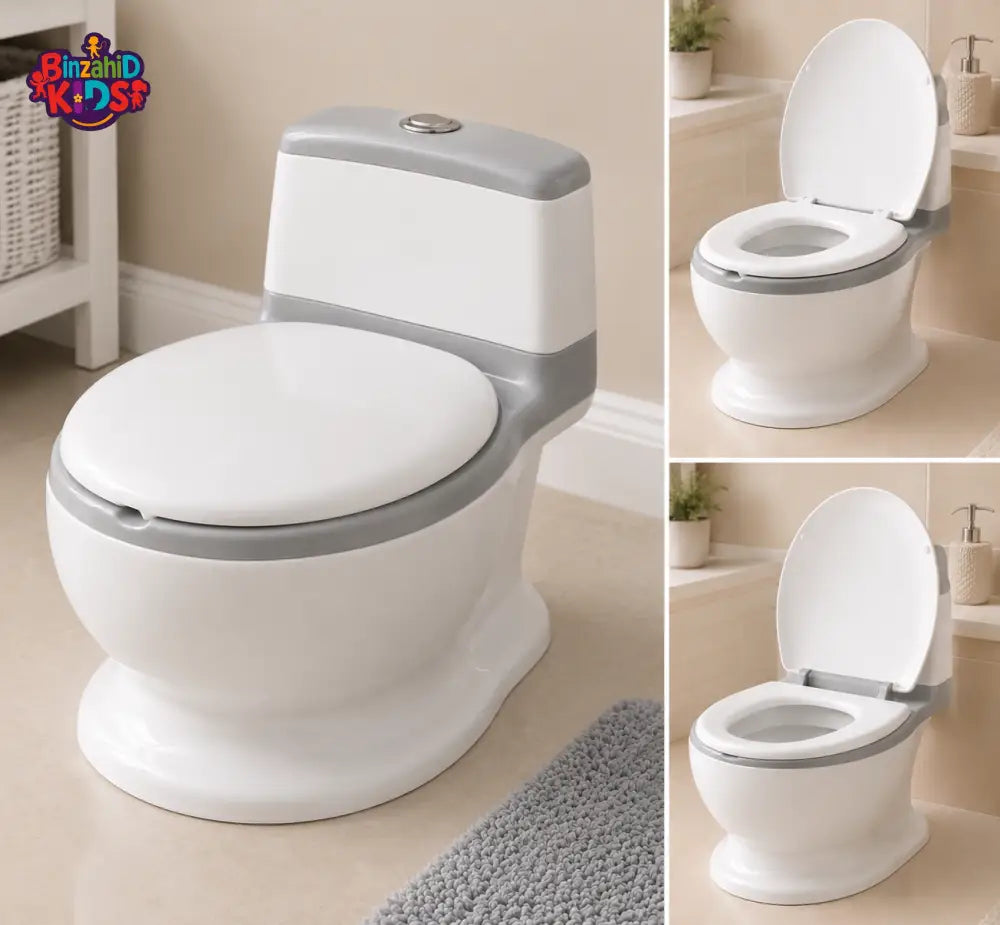 BABY POTTY TRAINING TOILET - GREY