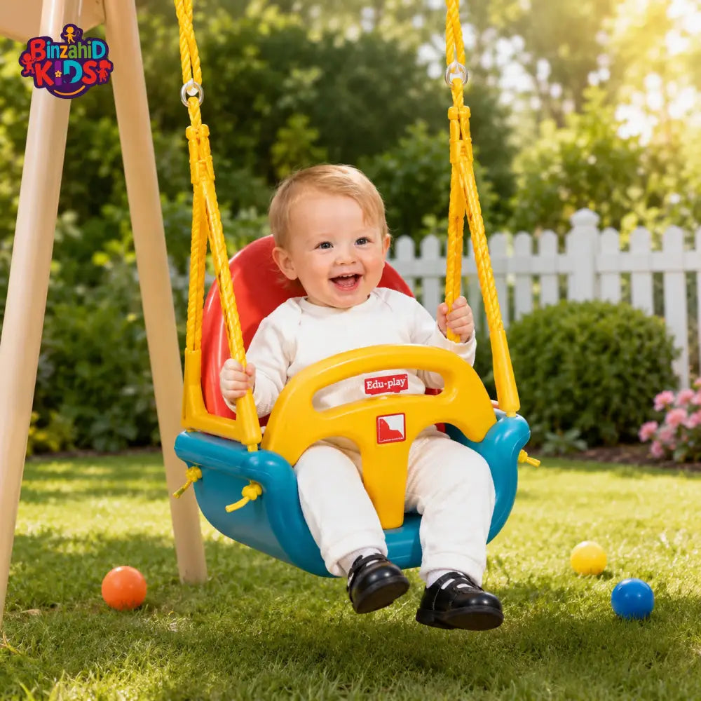 BABY SAFETY SWING SEAT WITH BACK SUPPORT - SW-1422