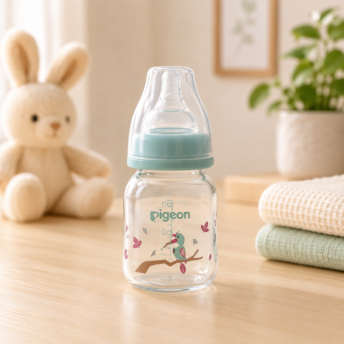 PIGEON VIBRANT FLEXIBLE FEEDER – 4+ MONTHS