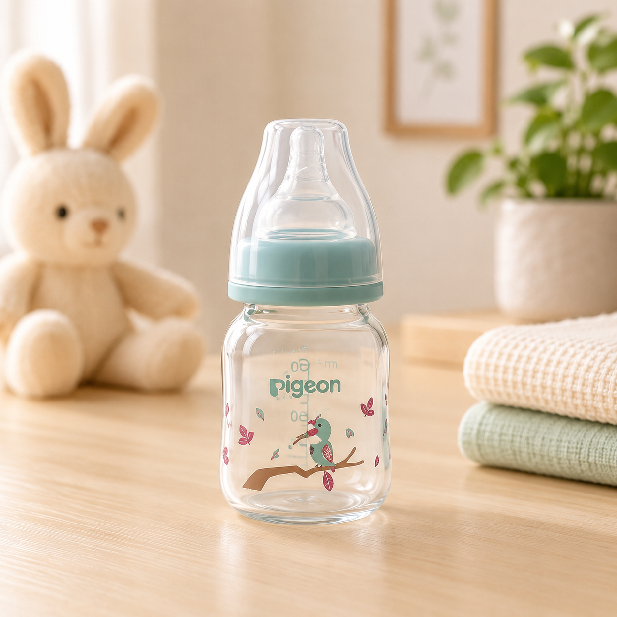 PIGEON VIBRANT FLEXIBLE FEEDER – 4+ MONTHS