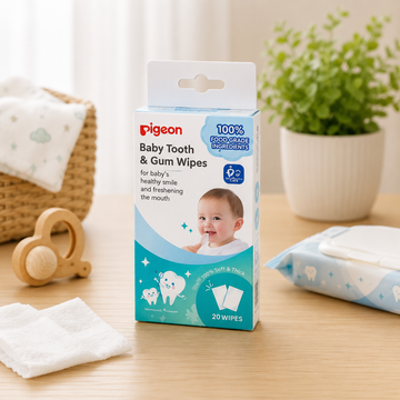 PIGEON TOOTH & GUM WIPES NATURAL