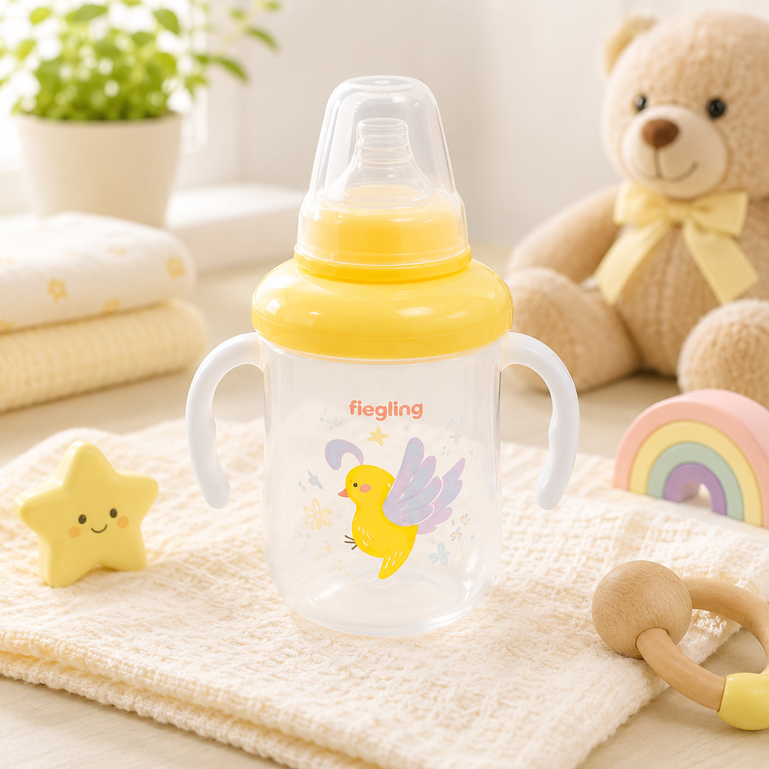 PIGEON MAGMAG TRAINING NIPPLE CUP 180ML BIRD