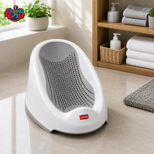 BREATHABLE BABY BATH SUPPORT SEAT - GREY