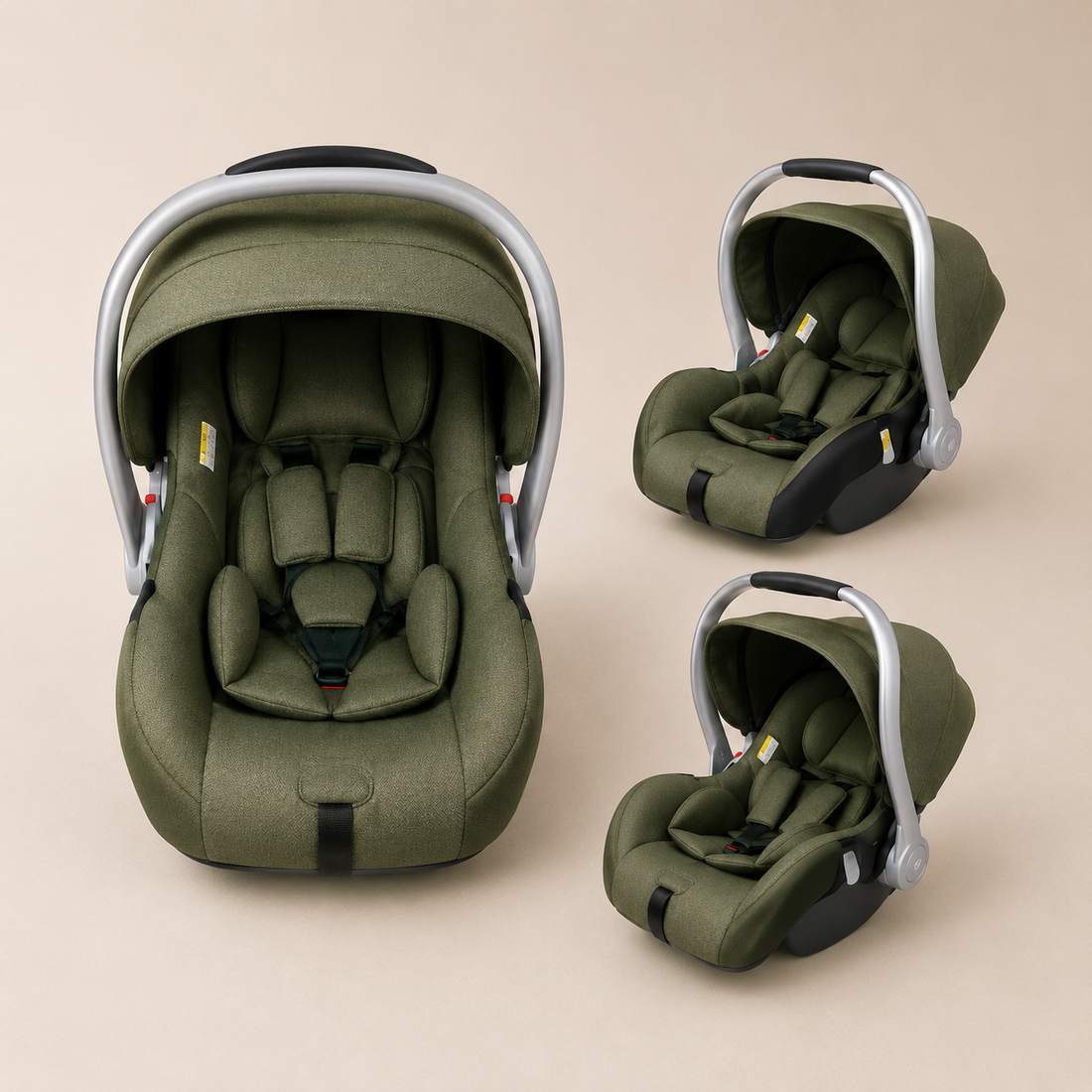JOYOUS SAFEGUARD INFANT CAR SEAT - GREEN