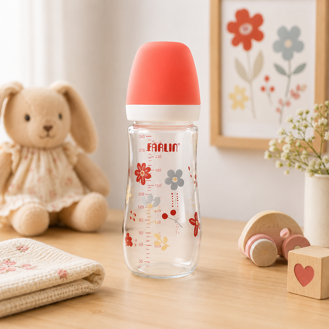 FARLIN PP WIDE NECK FEEDING BOTTLE 270ML