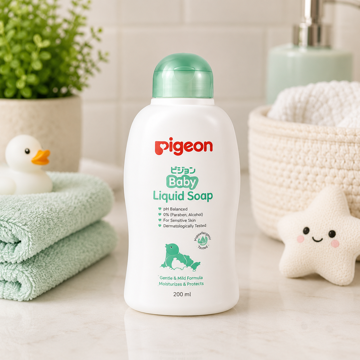 PIGEON BABY LIQUID SOAP 200ML
