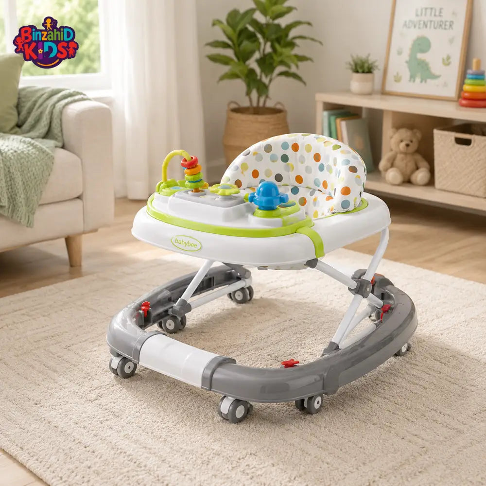 COMFORT RIDE BABY WALKER - GREEN