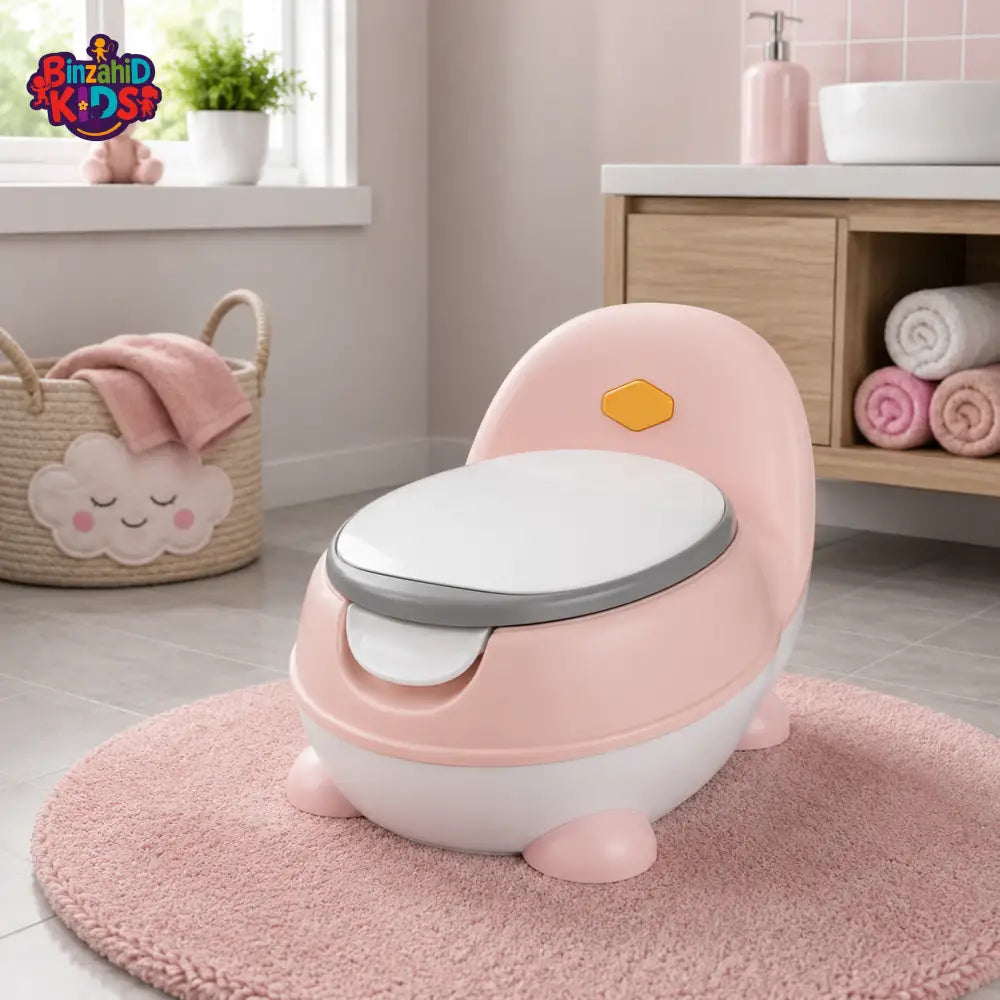 CUTE BABY POTTY TRAINING TOILET SEAT - PINK