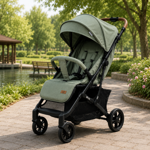 KIDILO LUXURY TRAVEL BABY STROLLER - GREEN