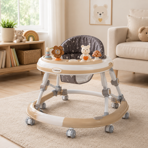 LITTLE EXPLORER BABY WALKER - BROWN