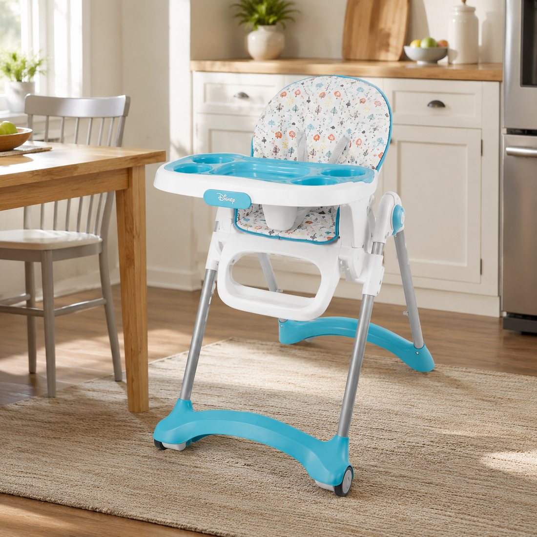 Baby High Chair - Blue