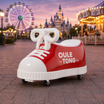 SWING CAR KIDS WIGGLE RIDE-ON CAR - RED