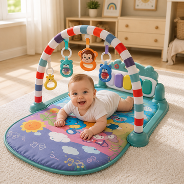 FISHER-PRICE BABY ACTIVITY PLAY GYM MAT - GREEN