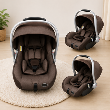 JOYOUS SAFEGUARD INFANT CAR SEAT - BROWN