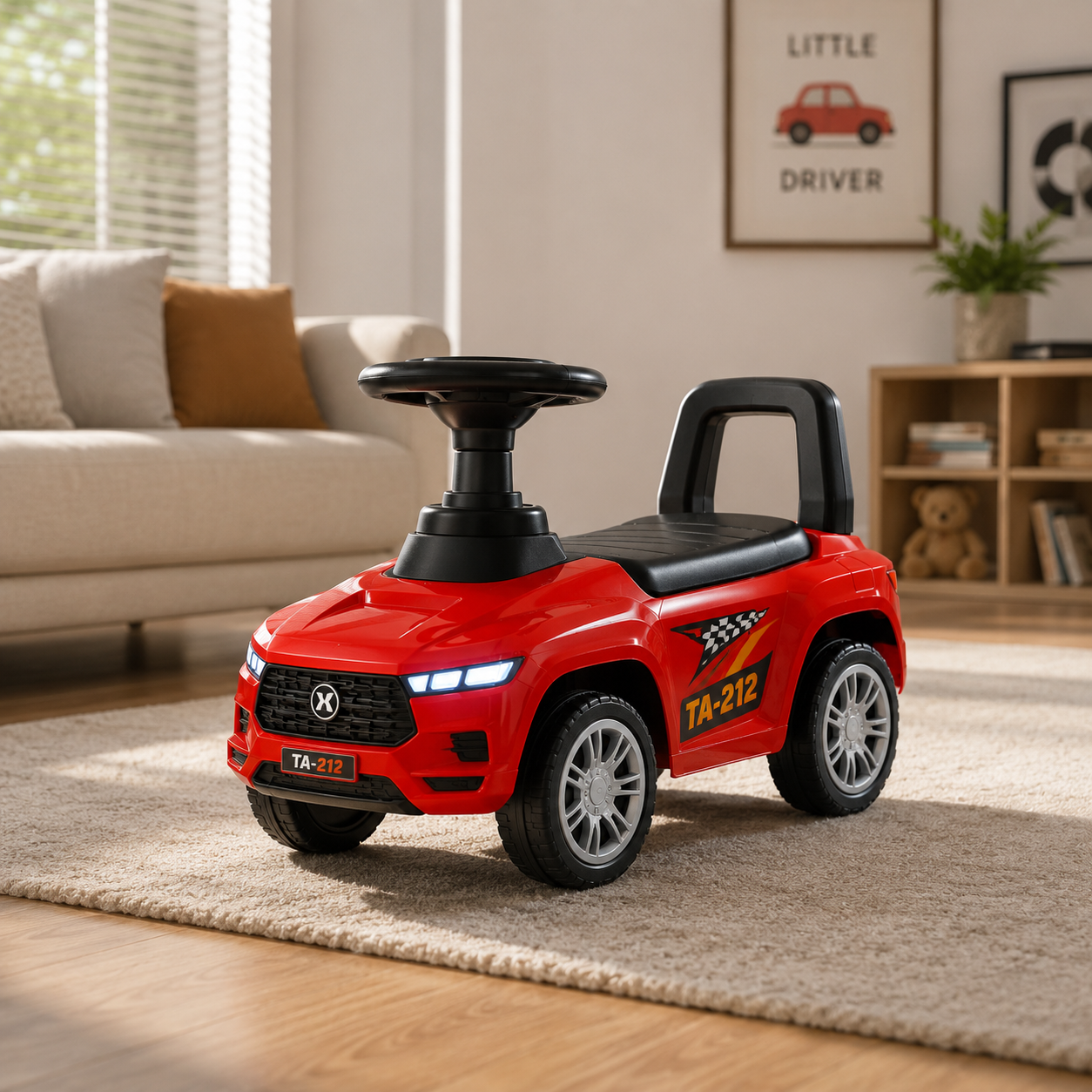 LUXURY CONVERTIBLE KIDS RIDE-ON CAR