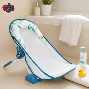 DISNEY BABY BATHER FOLDABLE MESH INFANT BATH SUPPORT - GREEN