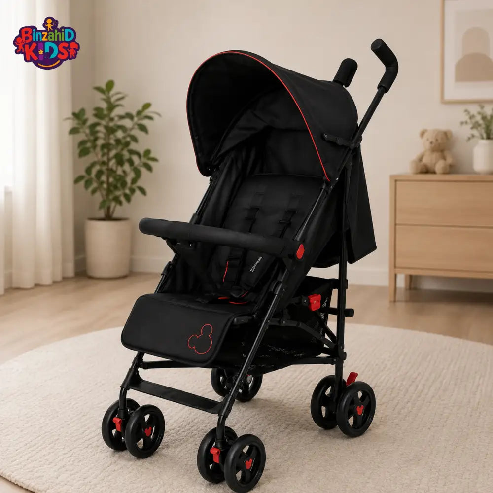 DISNEY COMPACT BABY STROLLER - BLACK