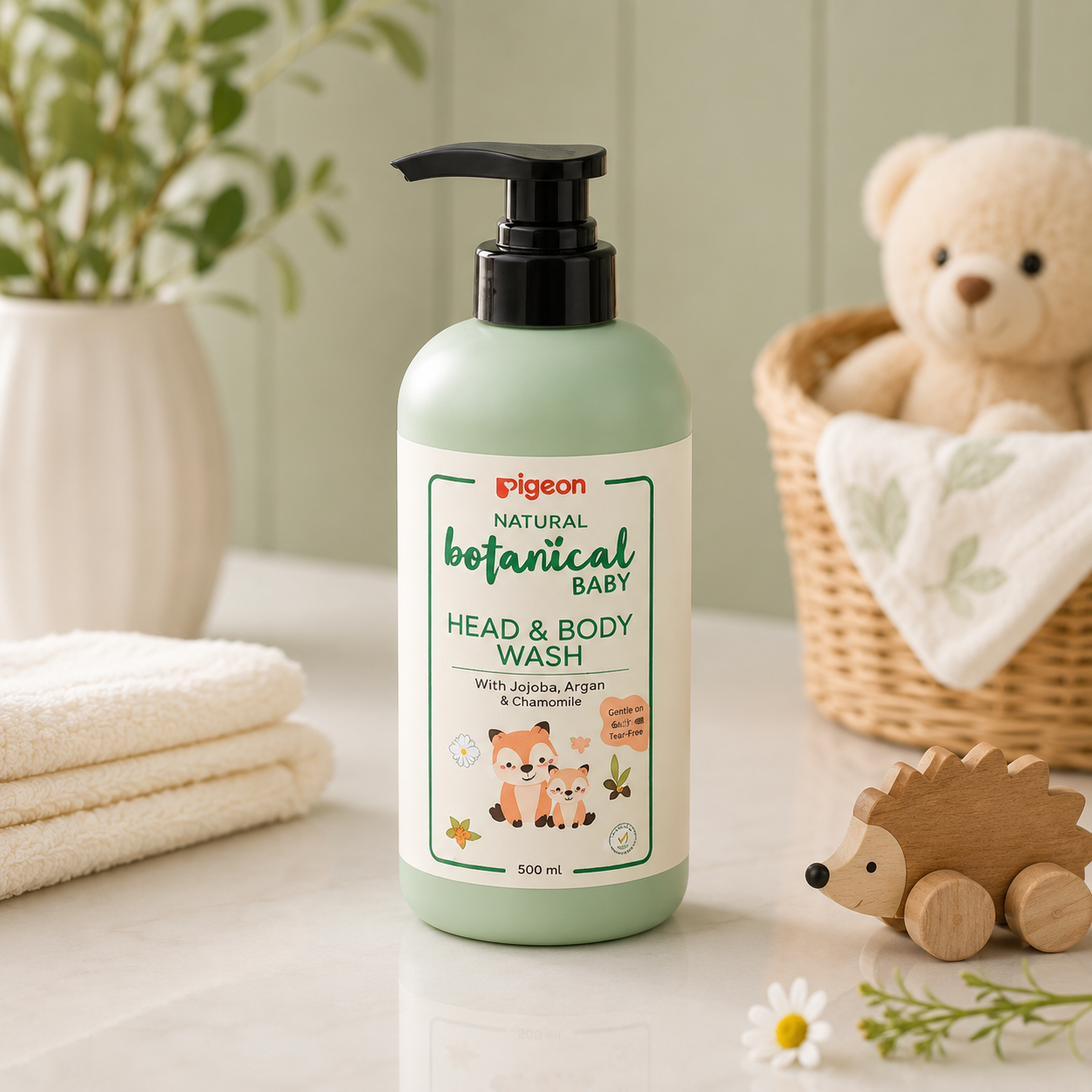 PIGEON NATURAL BOTANICAL BABY HEAD & BODY WASH