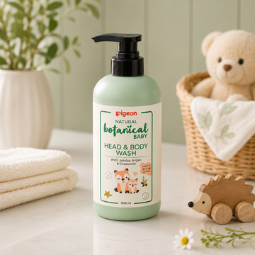 PIGEON NATURAL BOTANICAL BABY HEAD & BODY WASH